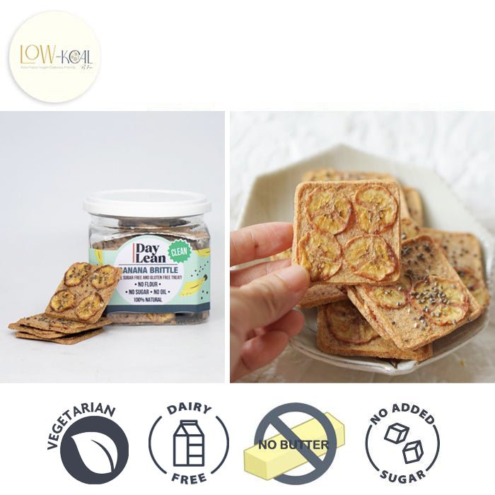 Banana Brittle ⭐Limited item⭐ - Low - Kcal - Daylean - Banana Brittle ⭐Limited item⭐ -