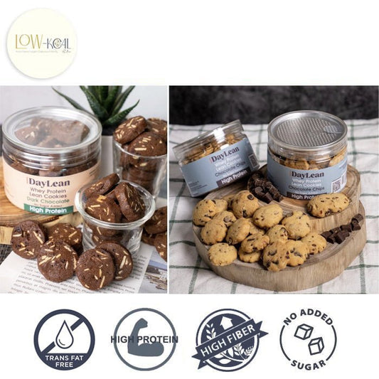 Whey Protein Lean Cookies - ( Chocolate Chips, Dark Chocolate ) - Low - Kcal - Daylean - Dark Chocolate - Whey Protein Lean Cookies - ( Chocolate Chips, Dark Chocolate ) - Low - Kcal - Daylean - Dark Chocolate - Whey Protein Lean Cookies - ( Chocolate Chips, Dark Chocolate ) -
