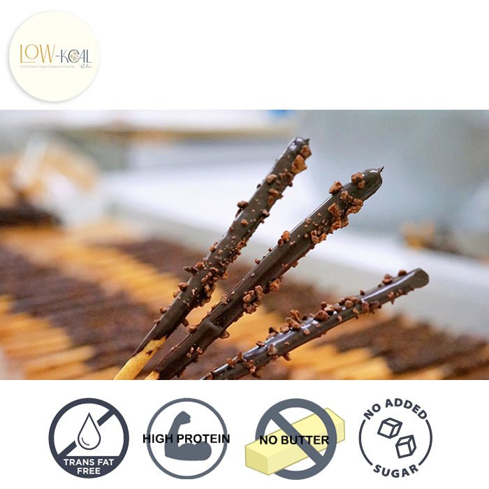 Chocolate Cacao Nibs Pocket Sticks - Low - Kcal - Giveboxs - Chocolate Cacao Nibs Pocket Sticks -