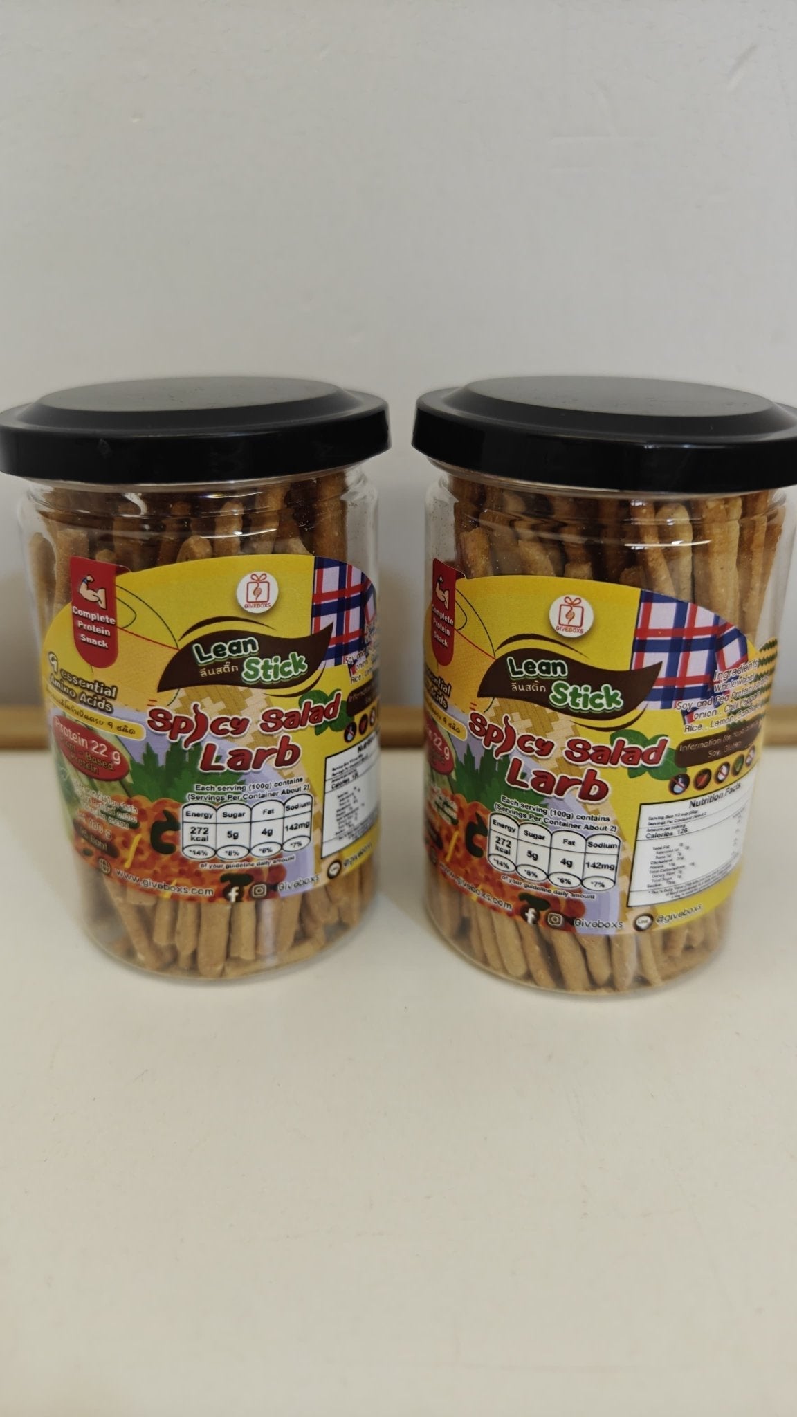 Lean Stick ( Tom yum, Tomato, Seaweed, Spicy Double Cheese, Spinach Cheese, Mushroom Cheese, Sour Cream, Cacao ) ⭐New⭐ - Low - Kcal - Giveboxs - Spicy Salad Larb - Lean Stick ( Tom yum, Tomato, Seaweed, Spicy Double Cheese, Spinach Cheese, Mushroom Cheese, Sour Cream, Cacao ) ⭐New⭐ - Low - Kcal - Giveboxs - Spicy Salad Larb - Lean Stick ( Tom yum, Tomato, Seaweed, Spicy Double Cheese, Spinach Cheese, Mushroom Cheese, Sour Cream, Cacao ) ⭐New⭐ - Low - Kcal - Giveboxs - Spicy Salad Larb - Lean Sti