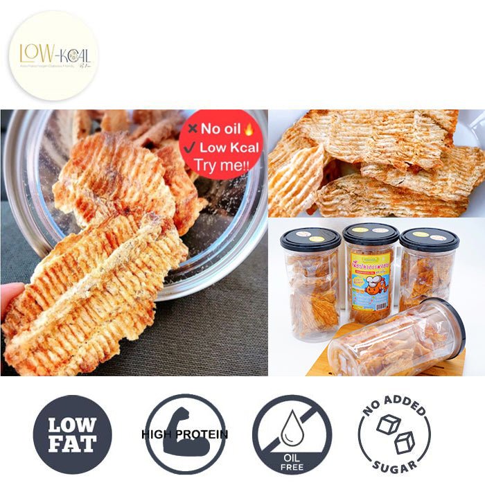 Baked Snapper Fish Cracker ⭐Must Try⭐ - Low - Kcal - Kanomdeedee - baked snapper cracker ⭐must try⭐ -