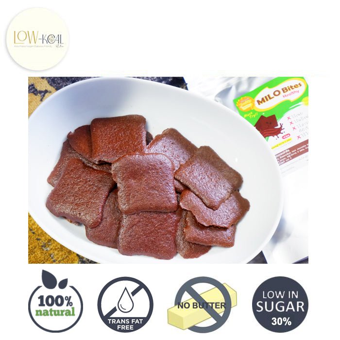 Egg White Milo Bites Healthy - Low - Kcal - Kanomdeedee - Egg White Milo Bites Healthy -