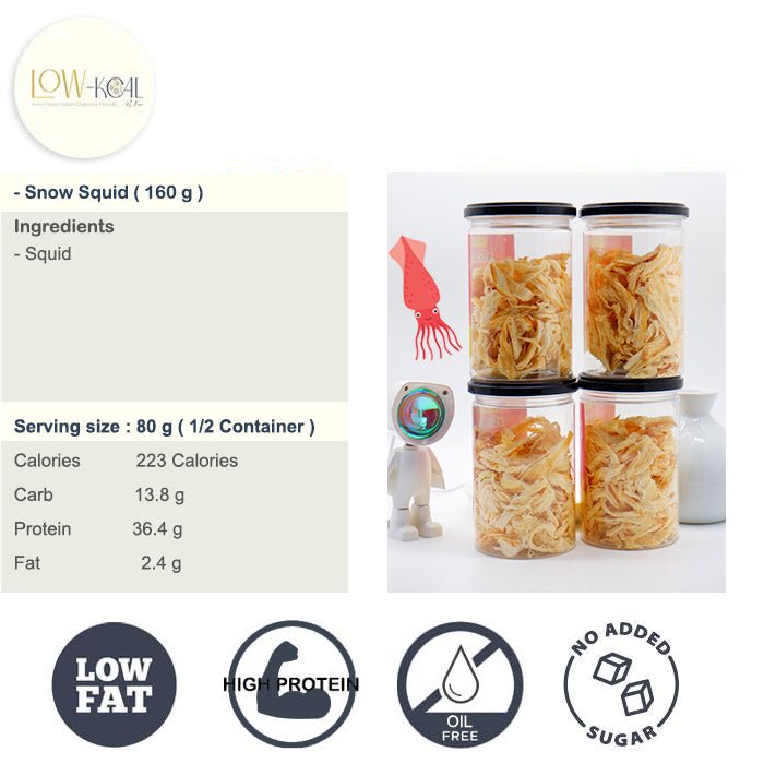 Snow Squid ⭐Must Try⭐ - Low - Kcal - Kanomdeedee - Snow Squid ⭐Must Try⭐ -