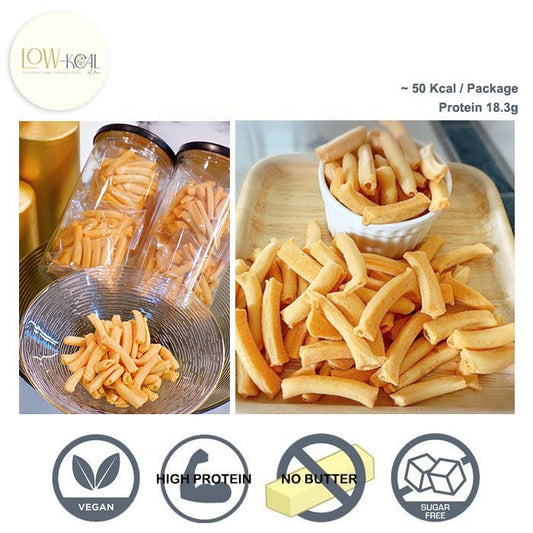 Crispy Tofu Stick ( Original, Cheese, Black Sesame ) - Low - Kcal - Kanomdeedee - Original - Crispy Tofu Stick ( Original, Cheese, Black Sesame ) - Low - Kcal - Kanomdeedee - Original - Crispy Tofu Stick ( Original, Cheese, Black Sesame ) -