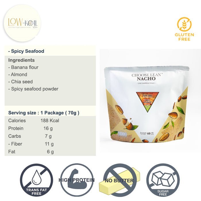 Lean Nacho - Spicy Seafood - Low - Kcal - PekoPeko - Lean Nacho - Spicy Seafood - Low - Kcal - PekoPeko - Lean Nacho - Spicy Seafood -