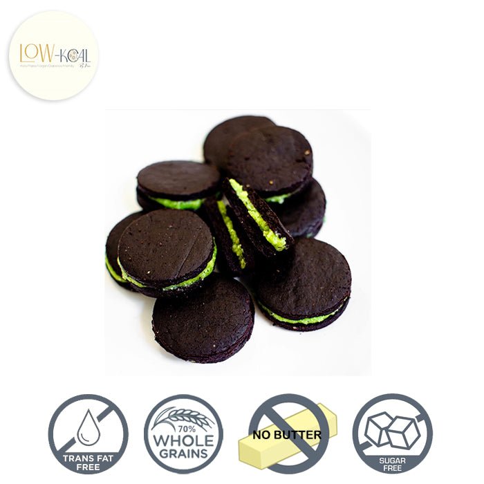 Sandwich Cookies - Chocolate Mint - Low - Kcal - Sprouted Seeds - Sandwich Cookies - Chocolate Mint -