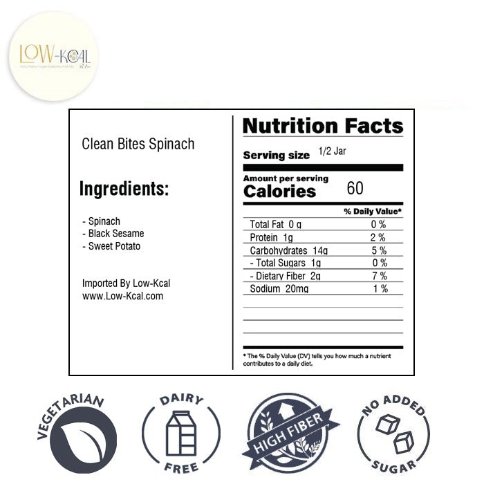 Clean Bites Spinach ⭐New⭐ - Low - Kcal - Daylean - Clean Bites Spinach ⭐New⭐ - 