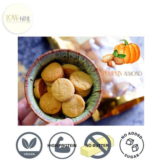 Pumpkin Almond Clean Cookies - Low - Kcal - Kanomdeedee - Pumpkin Almond Clean Cookies - Low - Kcal - Kanomdeedee - Pumpkin Almond Clean Cookies - 