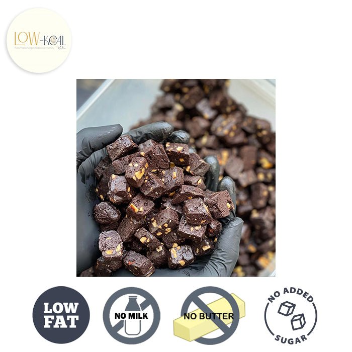 Dark Choc Crispy Brownies - Nutty Choc Chunk ( 100g ) - Low - Kcal - PekoPeko - Dark Choc Crispy Brownies - Nutty Choc Chunk ( 100g ) - Low - Kcal - PekoPeko - Dark Choc Crispy Brownies - Nutty Choc Chunk ( 100g ) - 