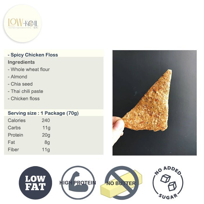 Lean Nacho - Spicy Chicken Floss - Low - Kcal - PekoPeko - Lean Nacho - Spicy Chicken Floss - Low - Kcal - PekoPeko - Lean Nacho - Spicy Chicken Floss - 