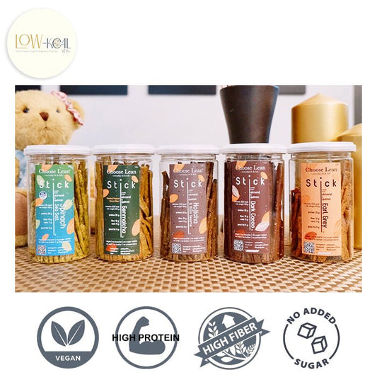 Protein Stick ( Genmaicha, Earl Grey, Spinach sea salt, Dark cacao, Hojicha, Rose Tea, Thai Tea ) - Low - Kcal - PekoPeko - Earl Grey - Protein Stick ( Genmaicha, Earl Grey, Spinach sea salt, Dark cacao, Hojicha, Rose Tea, Thai Tea ) - 