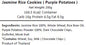 Jasmine Rice Cookies ( Matcha, Thai Tea, Taro, Peach, Banana, Espresso, Pumpkin, Hojicha ,Salted egg chicken, Kiwi, Coconut )