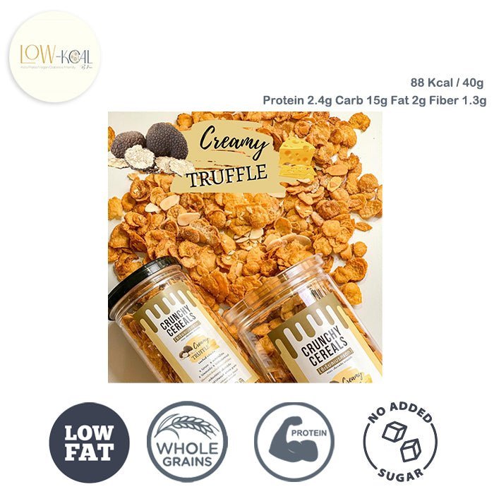 Crunchy Cereal Snack - ( Truffle, Extreme Cheese, Sour Cream ) - Low - Kcal - Sprouted Seeds - Creamy Truffle - Crunchy Cereal Snack - ( Truffle, Extreme Cheese, Sour Cream ) - Low - Kcal - Sprouted Seeds - Creamy Truffle - Crunchy Cereal Snack - ( Truffle, Extreme Cheese, Sour Cream ) - 