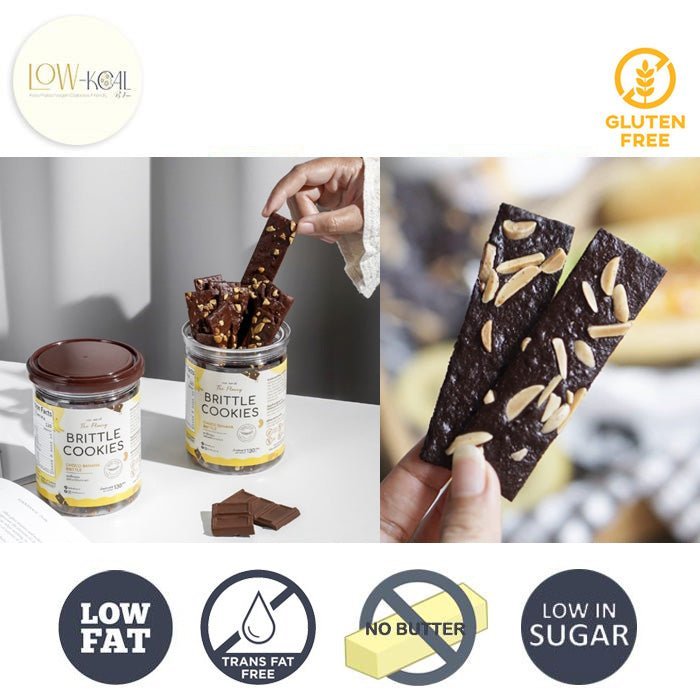 Brittle Cookies ⭐New⭐ - Low - Kcal - The Floury - Choco Banana Brittles - Brittle Cookies ⭐New⭐ - Low - Kcal - The Floury - Choco Banana Brittles - Brittle Cookies ⭐New⭐ - 