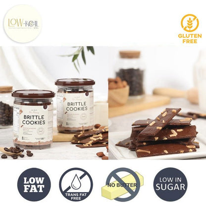 Brittle Cookies ⭐New⭐ - Low - Kcal - The Floury - Mocha Almond Brittles - Brittle Cookies ⭐New⭐ - Low - Kcal - The Floury - Mocha Almond Brittles - Brittle Cookies ⭐New⭐ - 