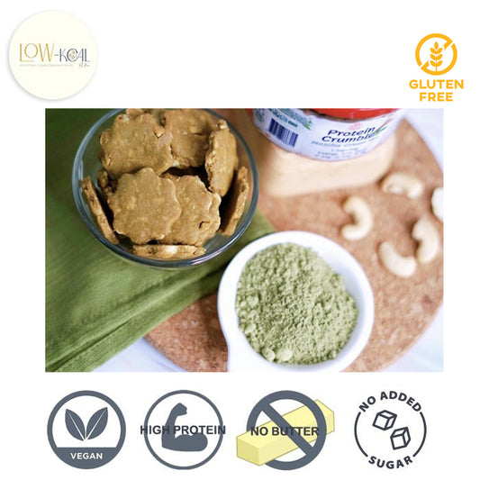 Matcha Protein Cookie Crumble